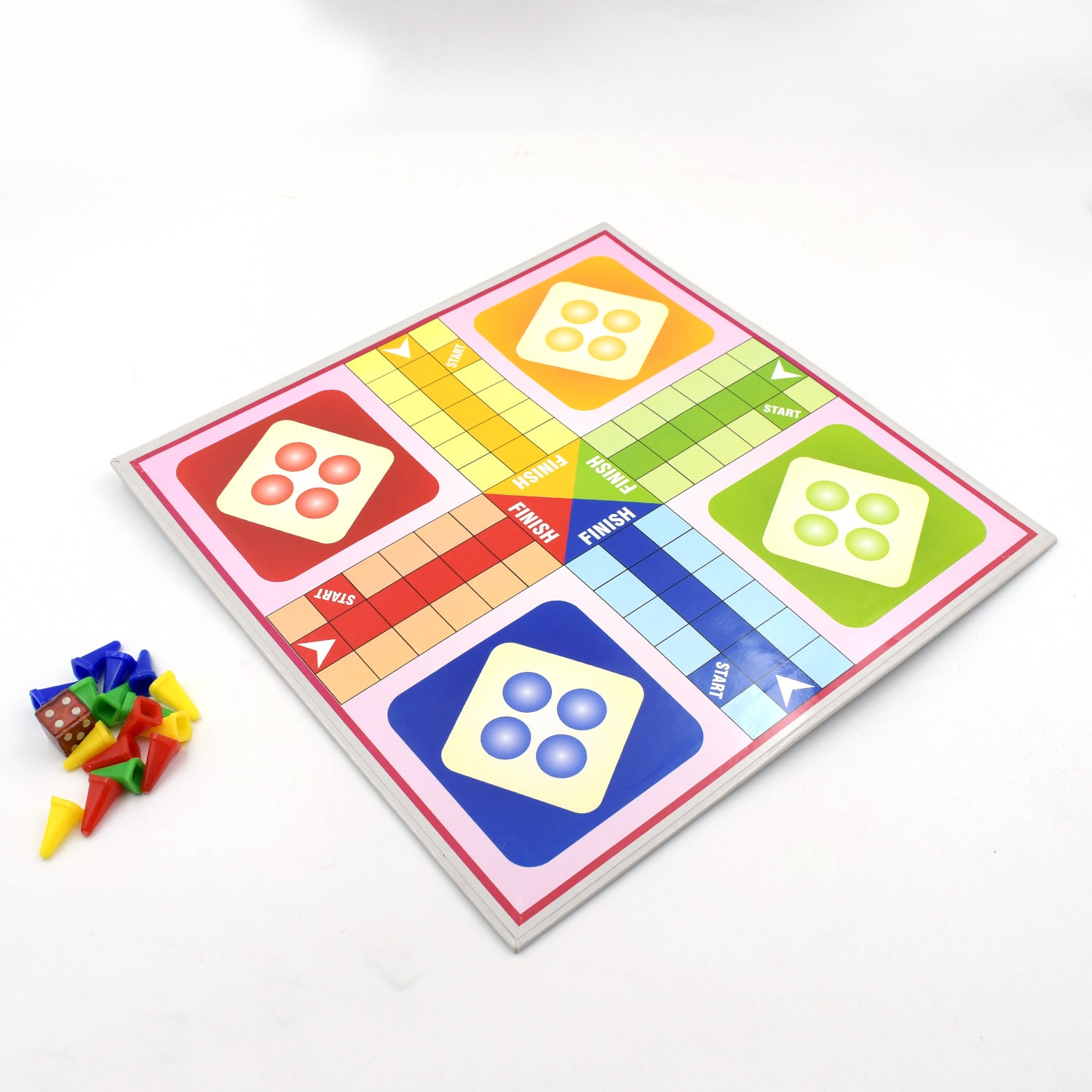 4366 Family Board Game with Two Modes | Two Side Different Ladder, Ludo Games for Children and Families | 2 to 4 Players - Age 3 Years and Above (2 in 1) 4366 Family Board Game with Two Modes | Two Side Different Ladder, Ludo Games for Children and Families | 2 to 4 Players - Age 3 Years and Above (2 in 1)